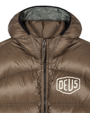 DEUS EX MACHINA SHIELD DOWN JACKET - BROWN