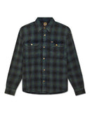 DEUS EX TOO BUSY TO WORK CHECK SHIRT - BLACK