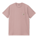 Carhartt WIP POCKET TEE - GLASSY PINK