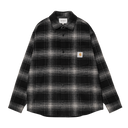 Carhartt WIP BRENNAN SHIRT JACKET - BLACK/WAX