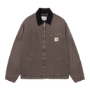 Carhartt WIP OG DETROIT COAT - TOBACCO/BLACK STONE CANVAS