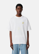 AXEL ARIGATO PAPERCLIP  TEE - WHITE