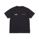 SNOW PEAK NORTHLAND TROUT DRY TEE - BLACK