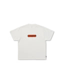 SNOW PEAK SR REFLECTIVE TYPOGRAPHY TEE - OFF WHITE