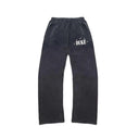 Black sweatpants with 'DUKE' logo on a white background