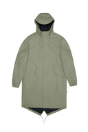 RAINS FISHTAIL PARKA - DRIFT