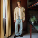 DUKE + DEXTER LENNON CRACKED DERBY - BROWN