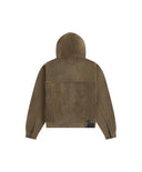 Daily Paper Velvet Shield Denim Jacket - Brown