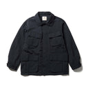 SNOW PEAK NYLON WASHER JACKET - BLACK