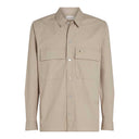 Clavin Klein Relaxed Cotton Ripstop Shirt Jacket - Laurel Oak