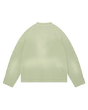 SUMMIT ARC PRINT WAFFLE LONG SLEEVE TEE - PISTACHIO