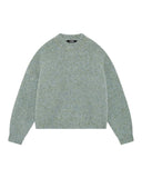SUMMIT TWIST KNIT PULLOVER JUMPER - SLATE
