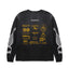 DUKE + DEXTER DR3 SPONSORS WAFFLE T-SHIRT - VINTAGE BLACK
