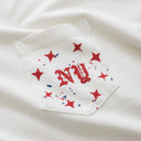 Duke + Dexter NY POCKET TEE - VINTAGE WHITE