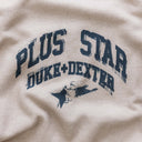 Duke + Dexter PLUS MARL SWEAT - OAT MARL