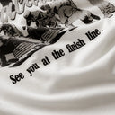 Duke + Dexter DR3 PIT STOP TEE - VINTAGE WHITE