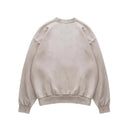 Duke + Dexter PLUS MARL SWEAT - OAT MARL