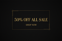 50% Off Sale Hero Banner