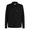 Clavin Klein Relaxed Cotton Ripstop Shirt Jacket - Black