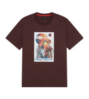 PS PAUL SMITH SOUL KITCHEN TEE - BURGUNDY