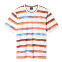 PS PAUL SMITH WALTZER STRIPE TEE - WHITE