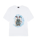 PS PAUL SMITH TAPE BUNNY TEE - WHITE