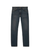 NUDIE JEANS CO LEAN DEAN- BLACKENED BLUE