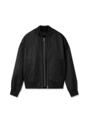 AXEL ARIGATO PEN LAYERED BOMBER - BLACK