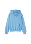 AXEL ARIGATO DISTORT WASHED HOODIE - DARK CORNFLOWER BLUE