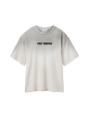 AXEL ARIGATO DISTORT LIGHT   TEE - WHITE
