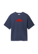 Axel Arigato Flock Tee - Smoke Grey