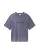 Axel Arigato NYC Washed Sky Tee - Smoke Grey