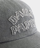 Gray cap with 'Daily Paper' logo on a light gray background