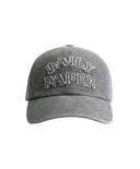Gray cap with 'Daily Paper' branding on a light gray background