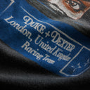 DUKE + DEXTER Alpine F1 Team Blue Helmet Tee - Black