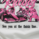 DUKE + DEXTER Alpine F1 Team Pink Pit Stop Tee - White