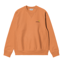 Carhartt WIP AMERICAN SCRIPT SWEAT  - REDHAVEN