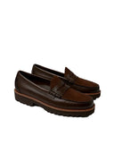 G.H.Bass Weejuns 90s Larson Penny Loafers - Chocolate Leather