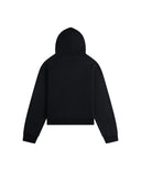DAILY PAPER BOXY ZIP UP HOODIE - BLACK