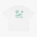 PARLEZ CAPE TEE - WHITE (OVERSIZED)
