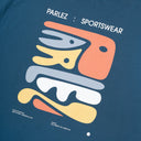 PARLEZ CROSSLEY TEE - OCEANIC (OVERSIZED)