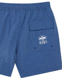 DEUS EX MACHINA SERVICE SWIM SHORT - MECHANIC BLUE (REGULAR FIT)