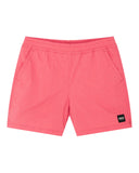 DEUS EX MACHINA SERVICE SWIM SHORT - MELON RED (REGULAR FIT)