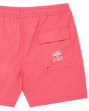 DEUS EX MACHINA SERVICE SWIM SHORT - MELON RED (REGULAR FIT)
