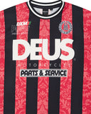 DEUS EX MACHINA NOUVEAU MOTO TEE - FIERY RED (OVERSIZED)