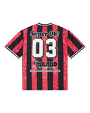 DEUS EX MACHINA NOUVEAU MOTO TEE - FIERY RED (OVERSIZED)