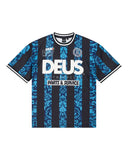 DEUS EX MACHINA NOUVEAU MOTO TEE - PAGEANT BLUE (OVERSIZED)