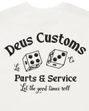 DEUS EX MACHINA KNUCKLEBONES MUSCLE TEE - DIRTY WHITE (REGULAR)