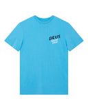 DEUS EX MACHINA DOGLEG TEE - BONNIE BLUE