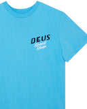 DEUS EX MACHINA DOGLEG TEE - BONNIE BLUE